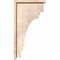 Ekena Millwork Pescadero Smooth Corbel w/Backplate, Douglas Fir, 5 1/2"W x 14"D x 26"H COR06X14X26PEC01SDF - alternate 4